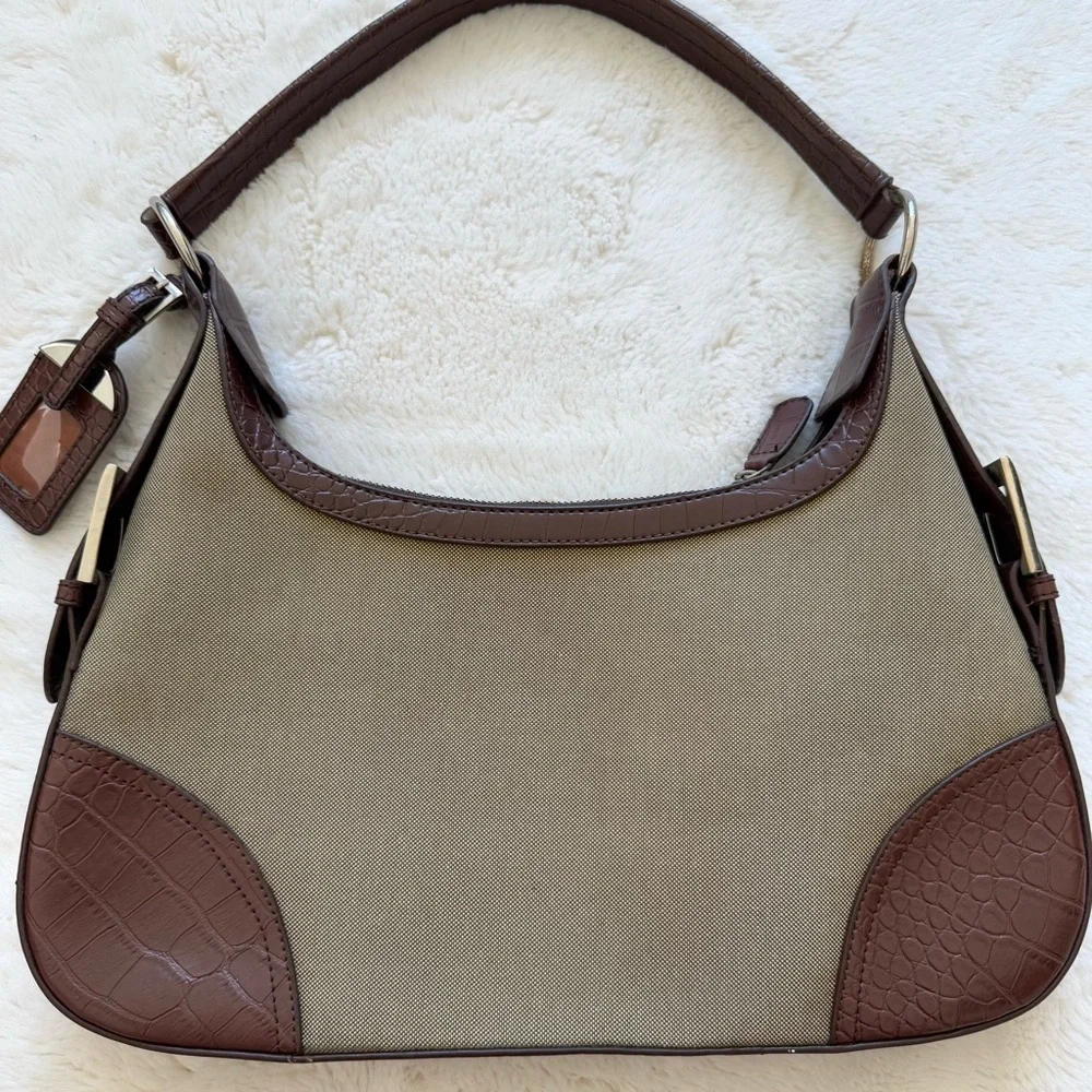 PRADA hobo canvas bag Vintage Authentic